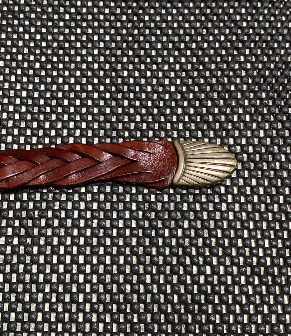 WILLIAM レザーメッシュベルト プンターレ 110 DESIGNWORKS