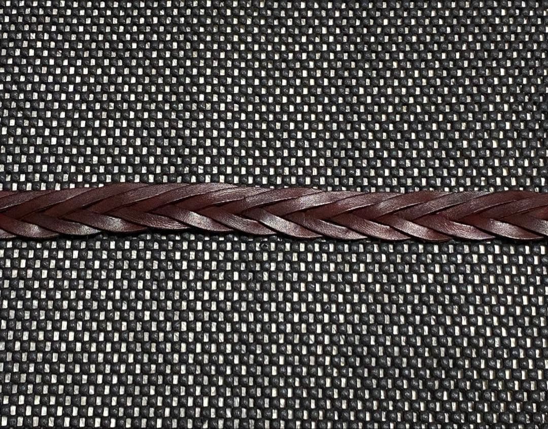 WILLIAM レザーメッシュベルト プンターレ 110 DESIGNWORKS