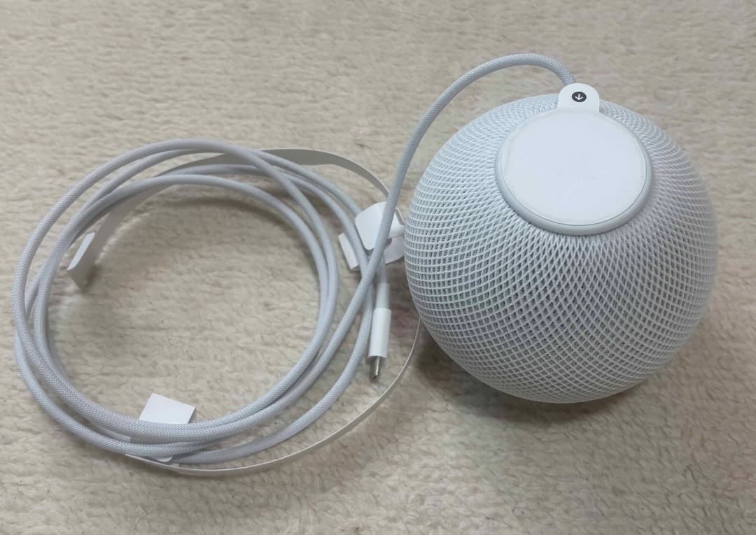Apple Pod mini ホワイト　未使用に近い！