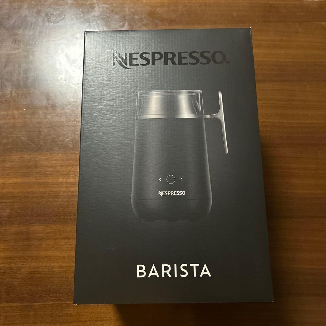 【新品未開封品】Nespresso ネスプレッソ　エアロチーノ バリスタ