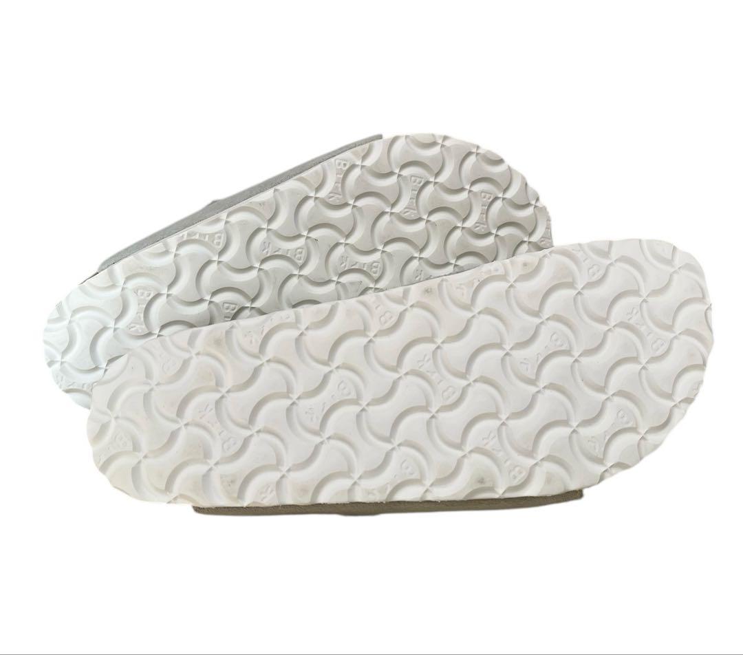 ビルケンシュトック　チューリッヒ　ホワイト　薄グレー　36 23.0