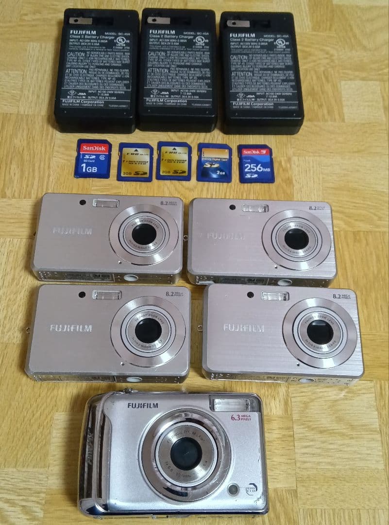 富士フィルム FUJIFILM コンパクトデジタルカメラ まとめ売り ジャンク品