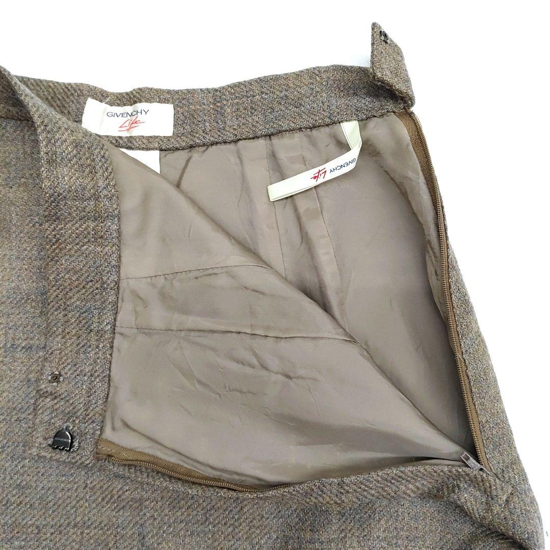 GIVENCHY Life ノーカラーウールジャケットセット 冬 9号 8346
