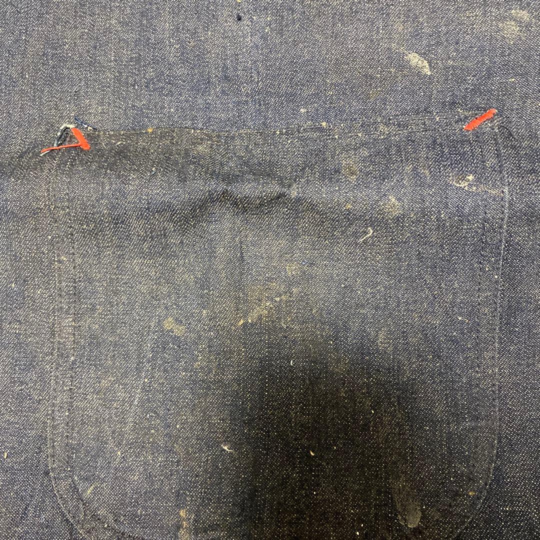 【ヴィンテージ】 50's パイオニア/デニム エプロン/ モンゴメリーワード