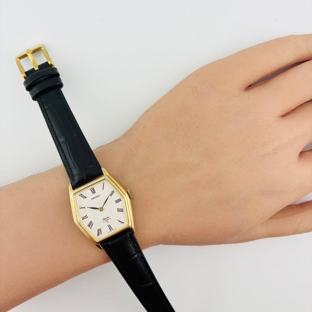 【希少】手巻き　SEIKO　Socie セイコー　ソシエ　腕時計　ゴールド