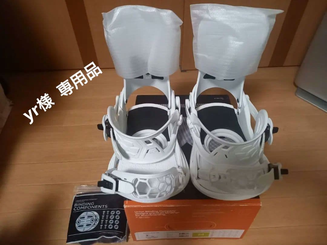 Union ユニオン ビンディング ストラータ ホワイト