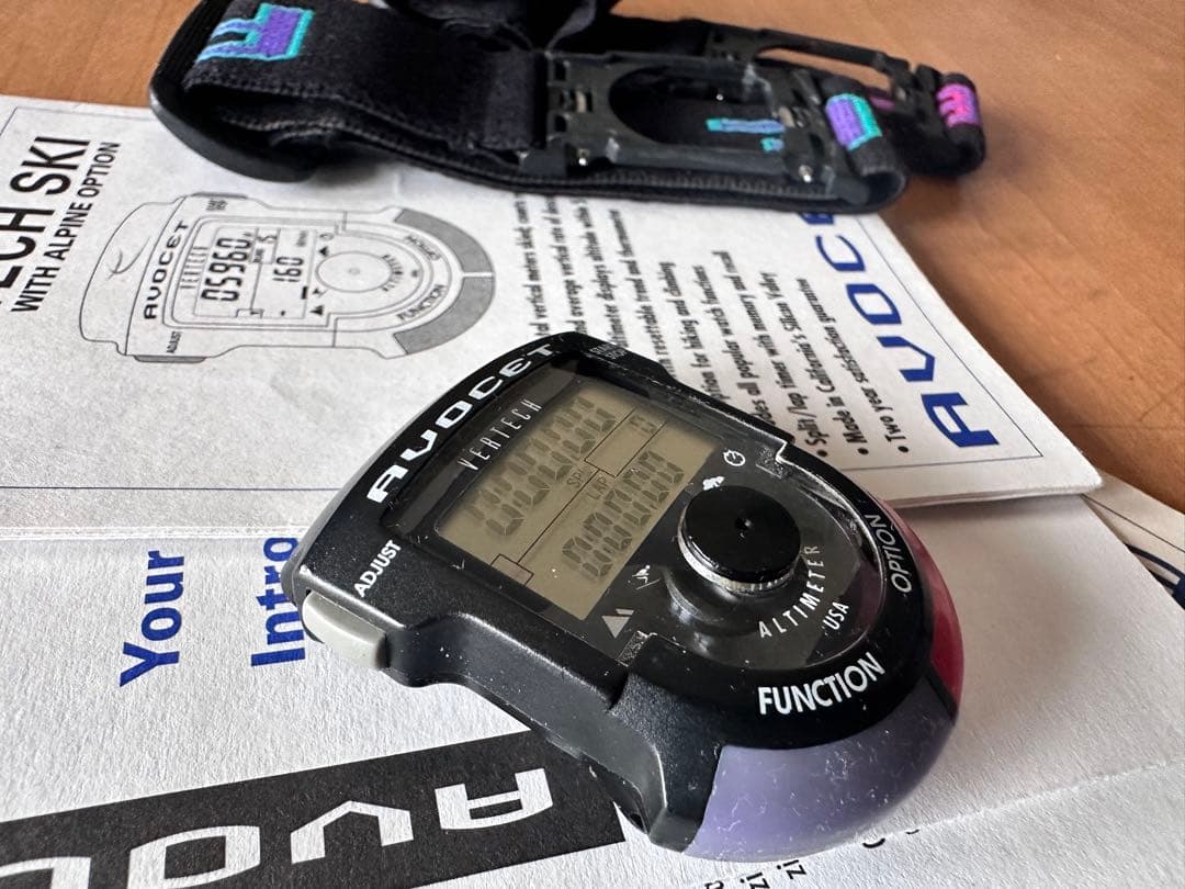 AVOCET VERTECH アボセット デジタル時計 スキー スノボード