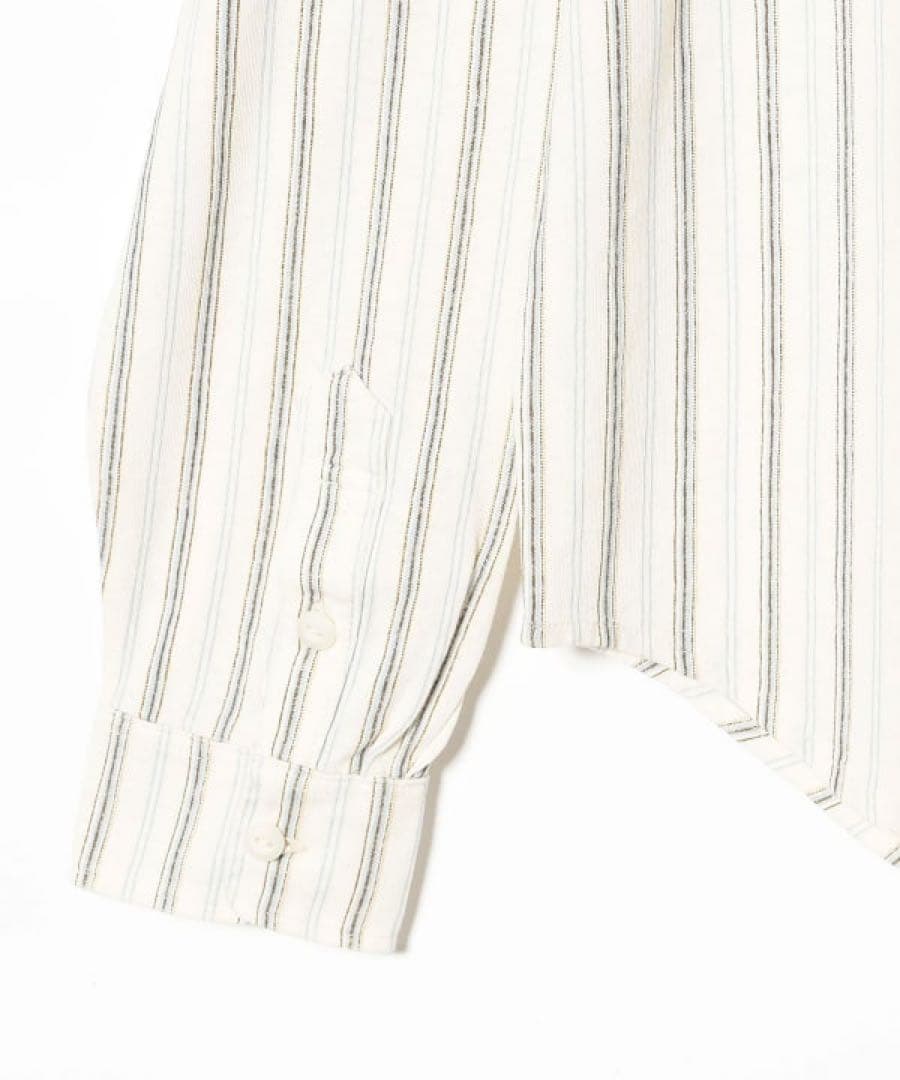 【美品！】RRL Striped Linen-CottonJerseyShirt