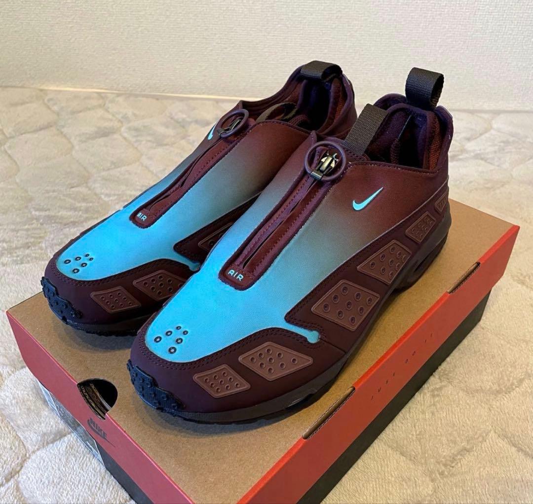 靴 NIKE AIR MAX SNDR BURGUNDY