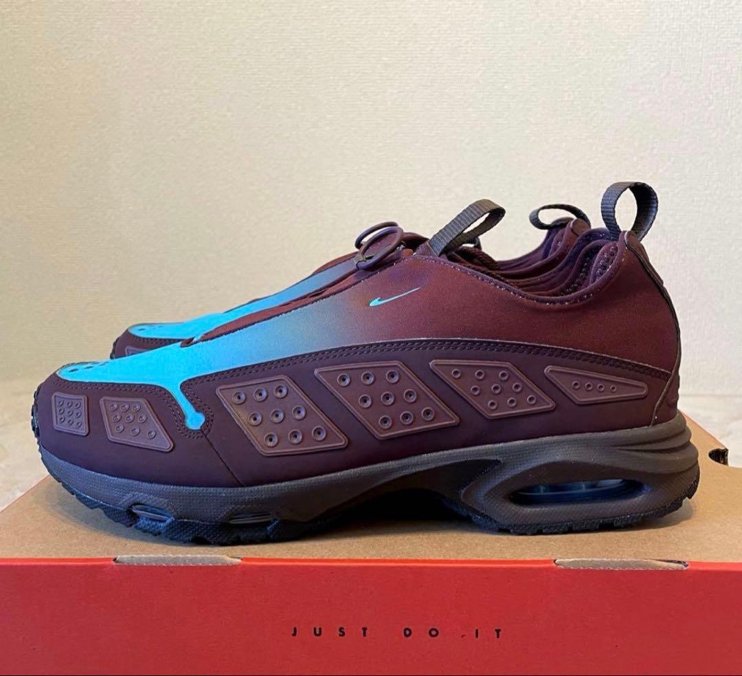靴 NIKE AIR MAX SNDR BURGUNDY