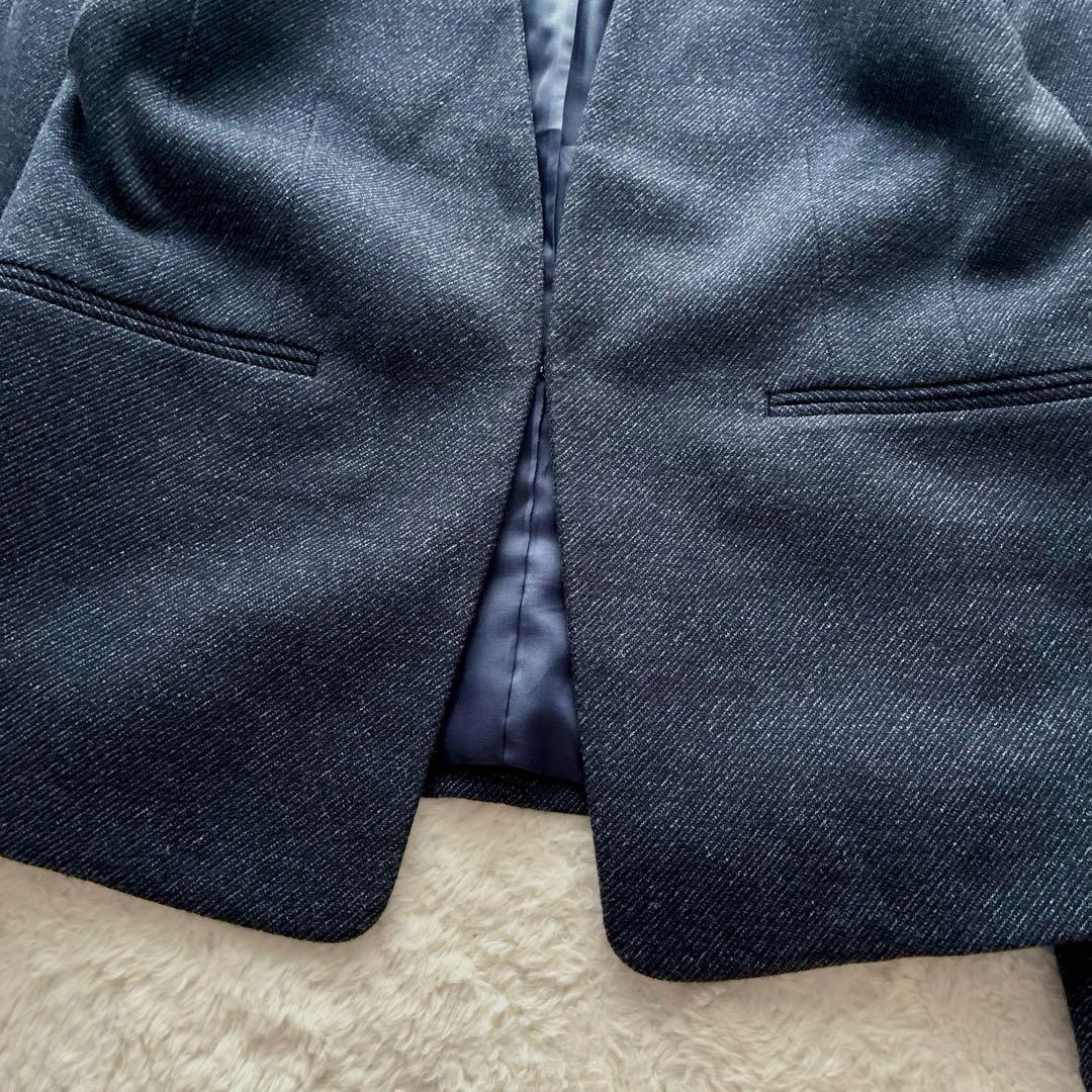 美品✨ユナイテッドアローズ レディース ノーカラージャケット パンツスーツ 36