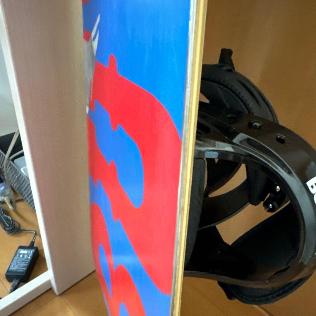 バートンスノーボードビンディングトリックポニーtrick pony送料込み158