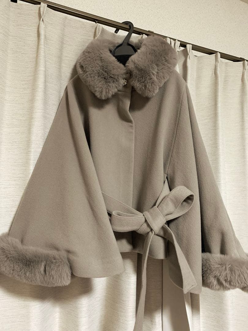 MISCH MASCH ミッシュマッシュ　ポンチョコート　2025年新作