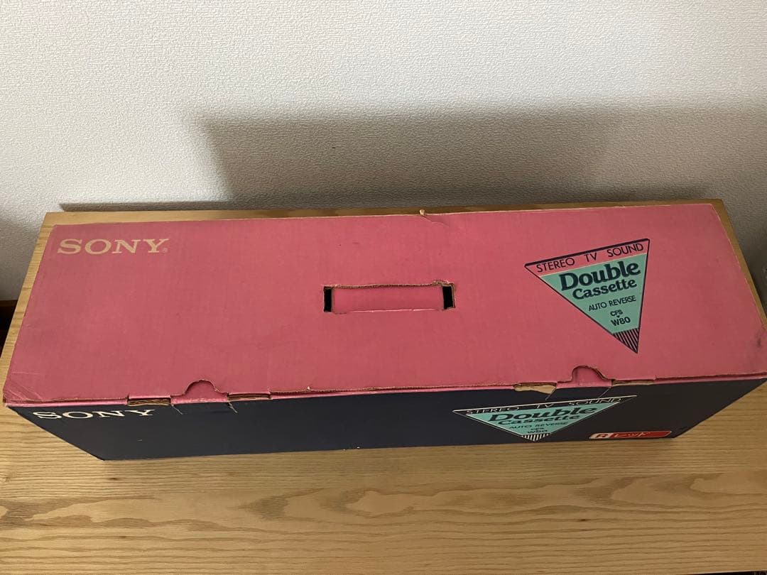 deco suiさま専用SONY CFS-W80ラジカセ レッド