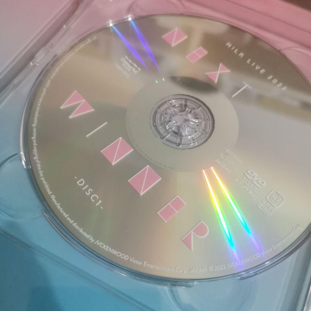 M!LK LIVE 2022 NEXT WINNER　初回限定盤DVD