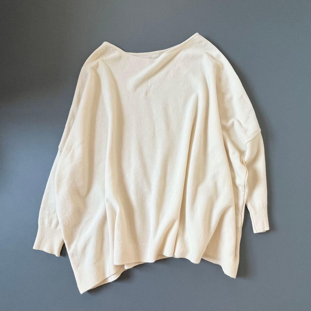 ミューズ ドゥーズィエムクラス fluffy ボート ワイド プルオーバー