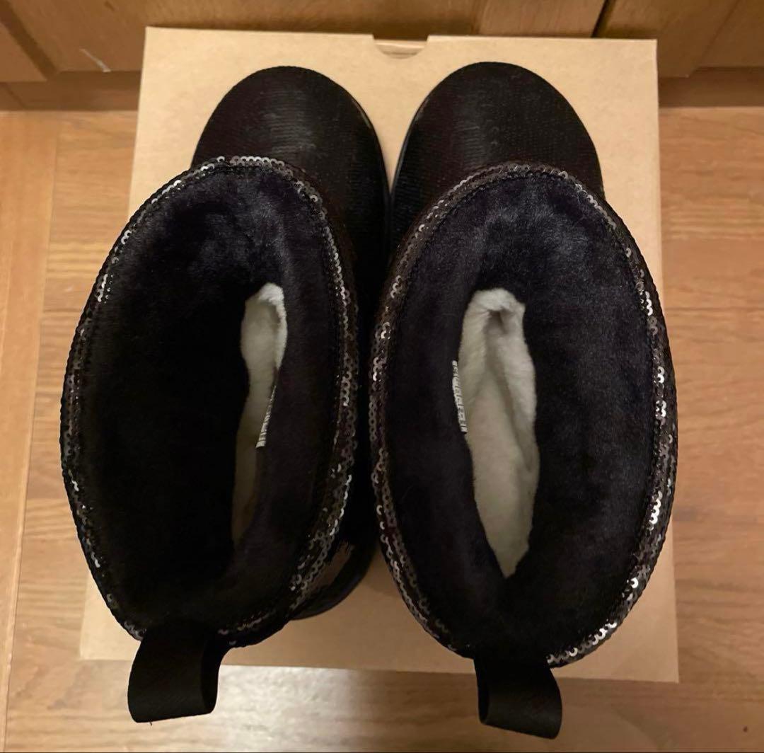 UGG ブラック　24センチ