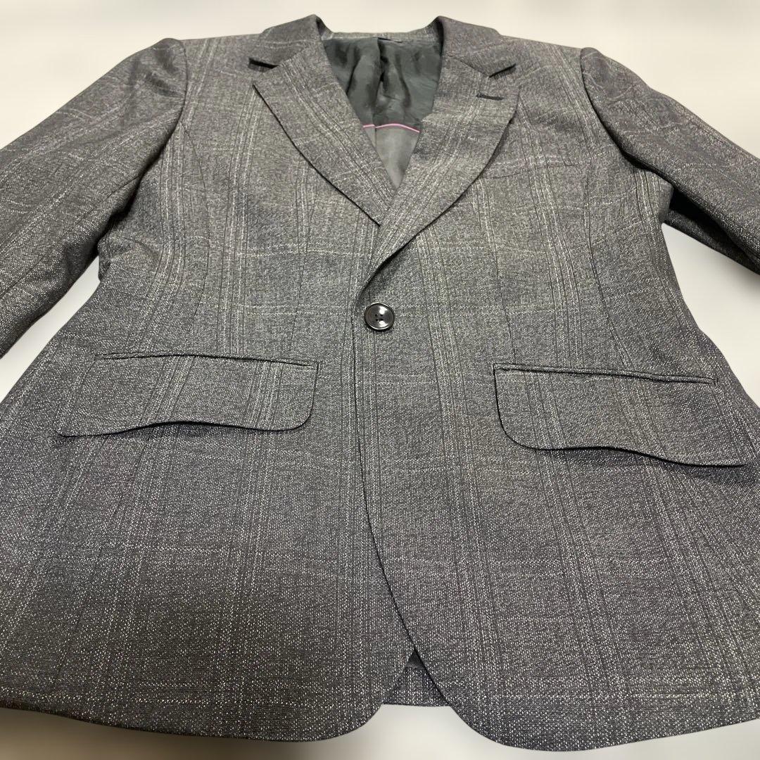 Hiltonヒルトン/チェック/セットアップパンツスーツ