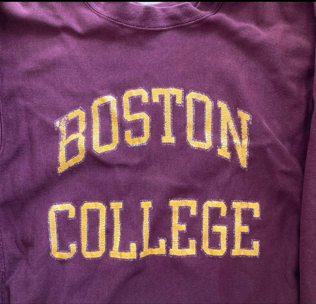 ハ*キ様 80s チャンピオン リバースウィーブ ボストン 大学 BOSTON