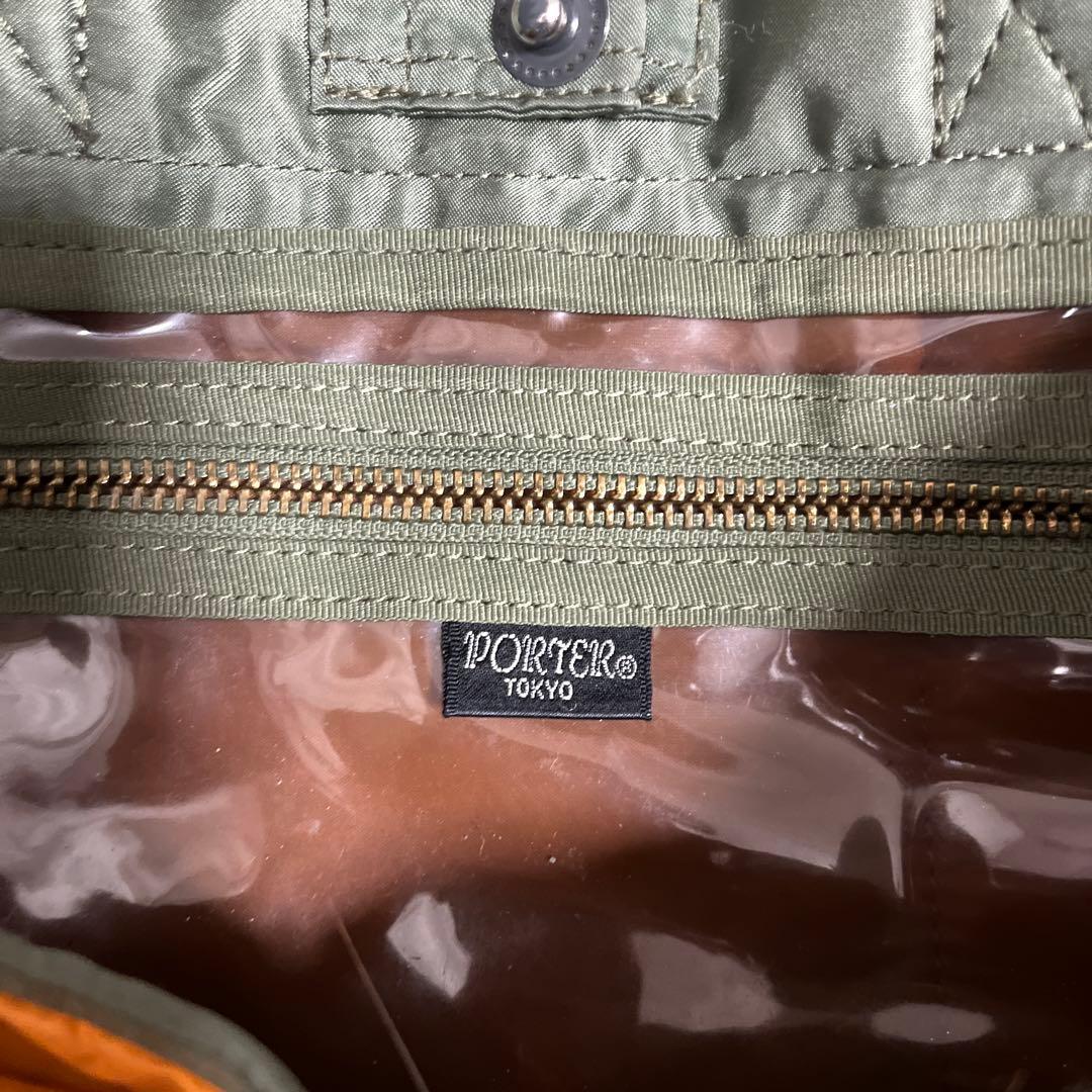 【激レア】PORTER オリーブ トートバッグ