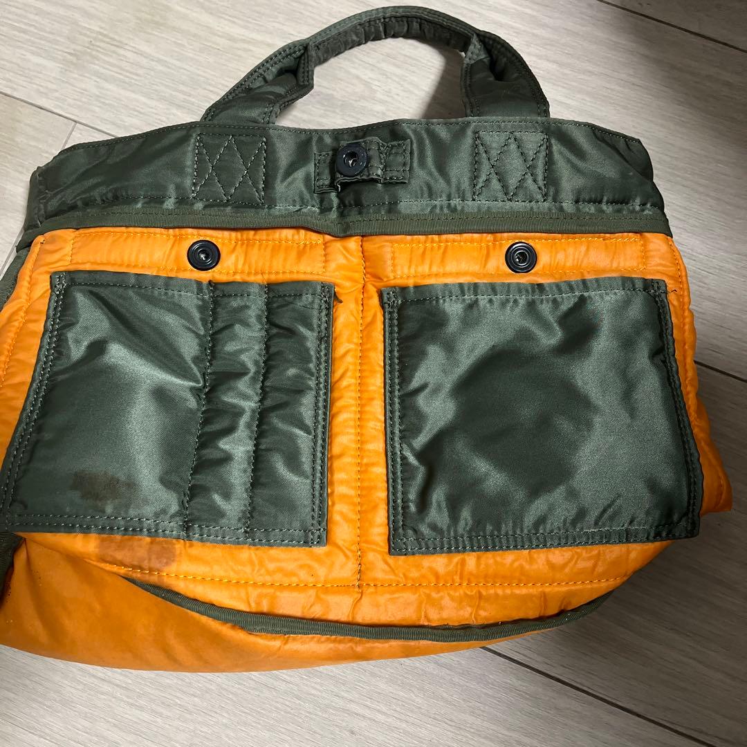 【激レア】PORTER オリーブ トートバッグ