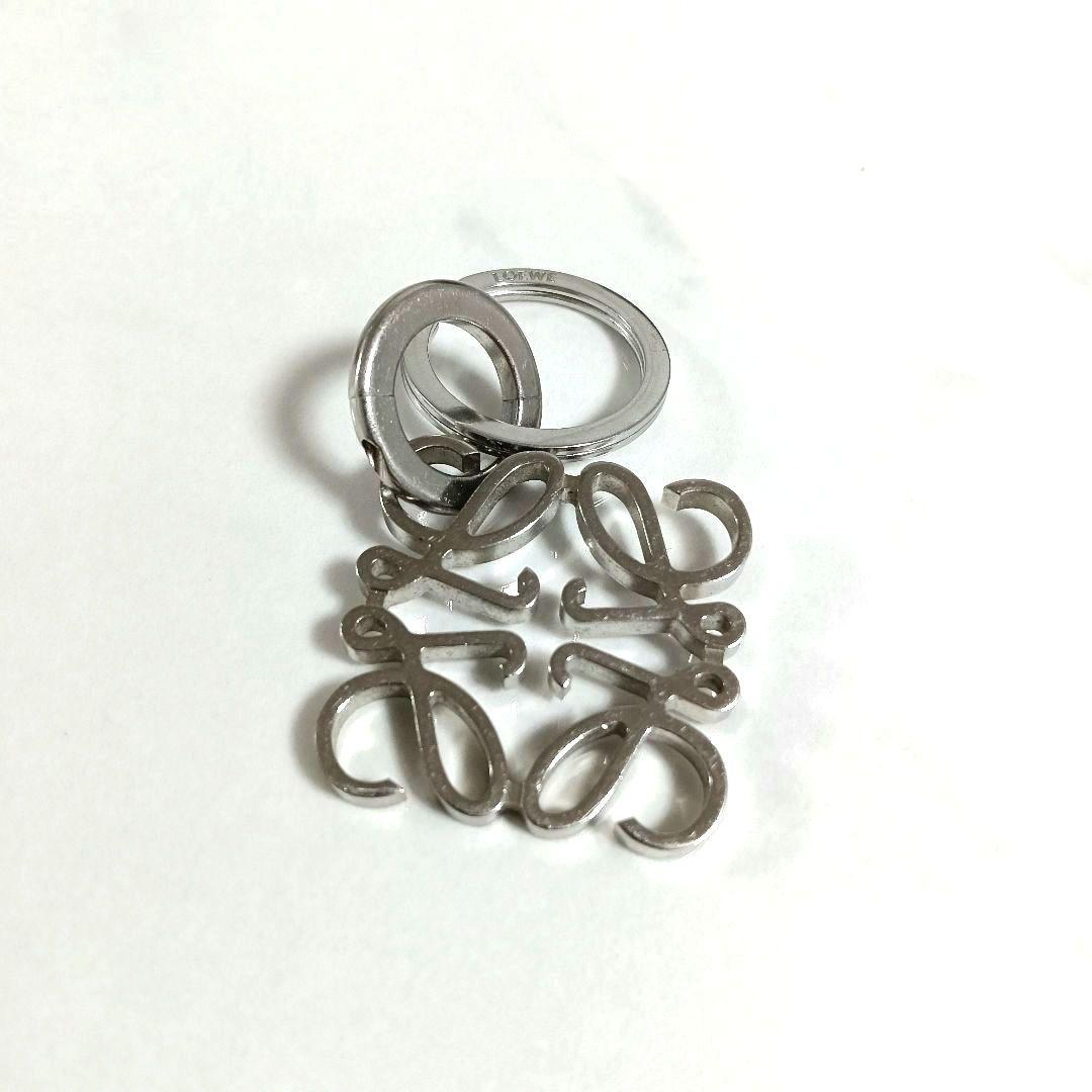 LOEWE ロエベ シルバー キーホルダー キーリング ロエヴェ