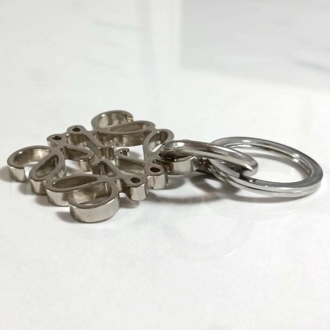 LOEWE ロエベ シルバー キーホルダー キーリング ロエヴェ