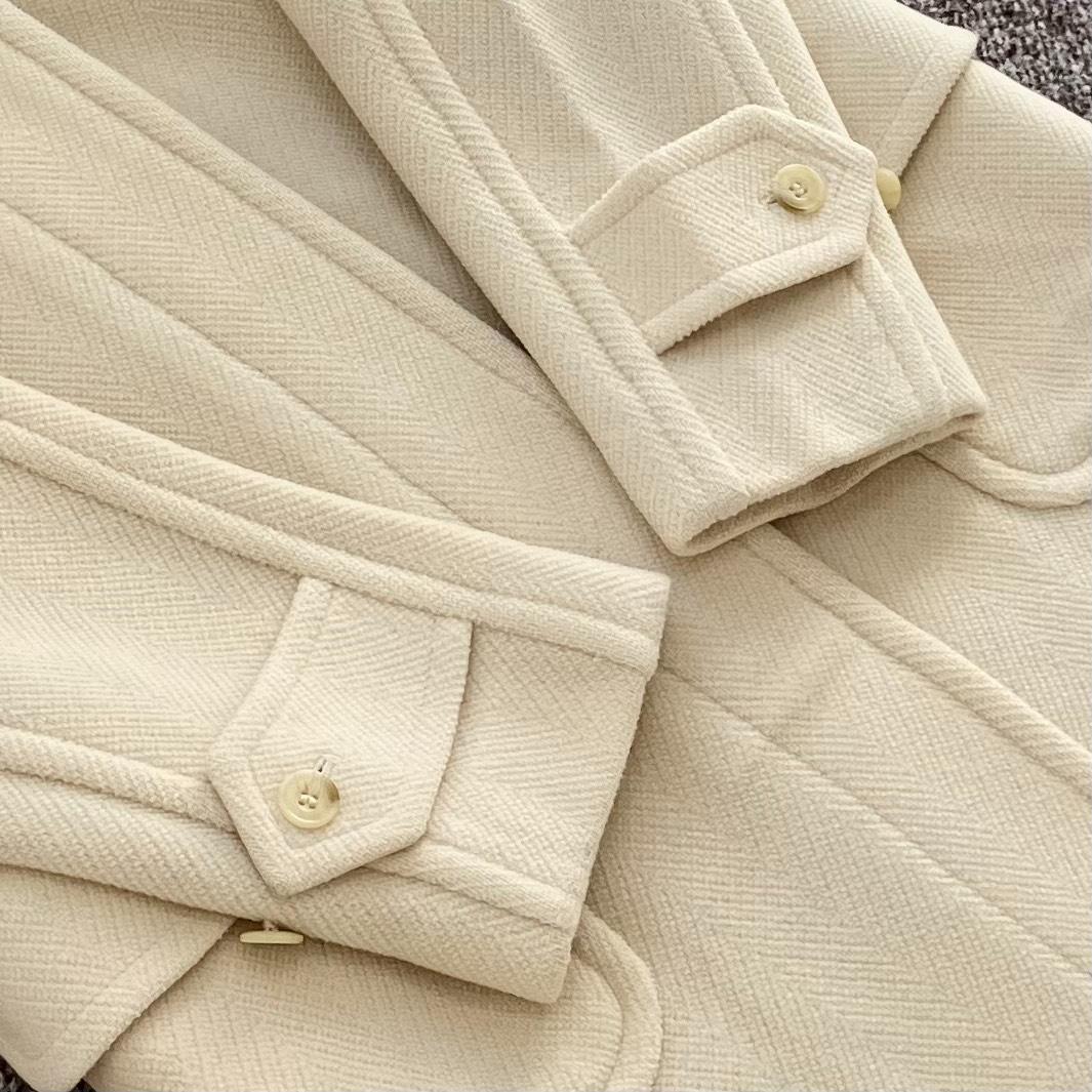 美品✨インバーティア ユナイテッドアローズ別注 ダッフルコート ヘリンボーン