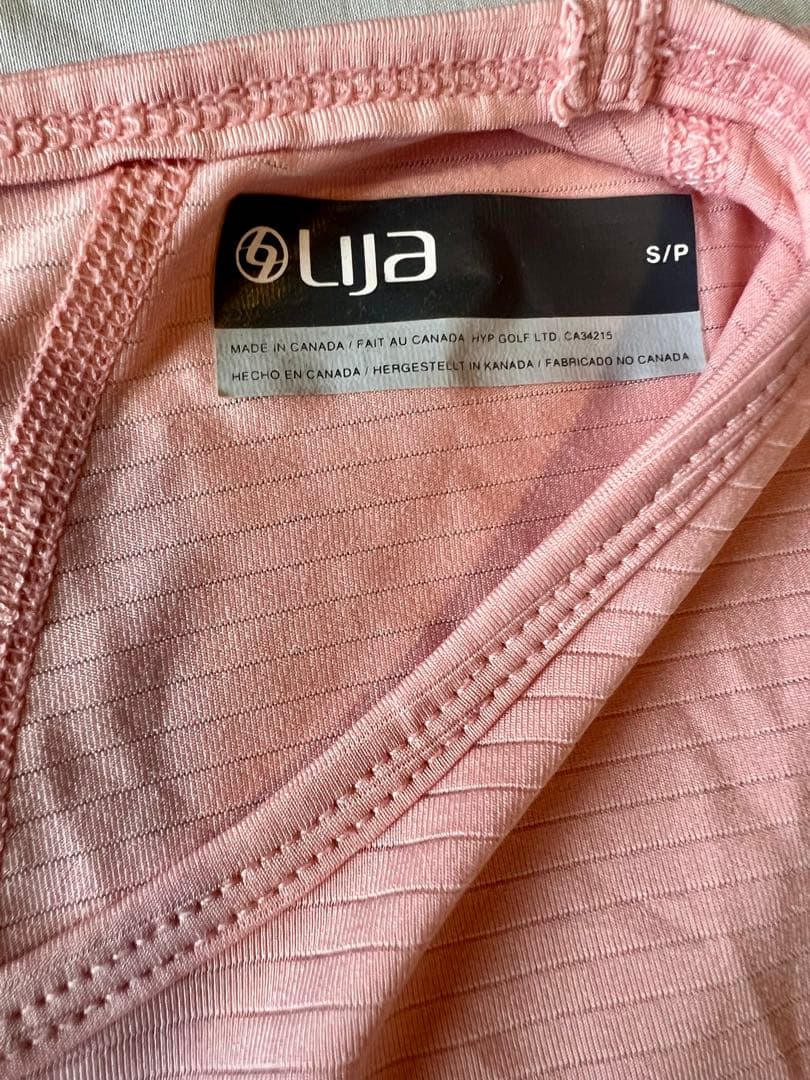 Lija ピンク 長袖シャツ スカート セット S/P