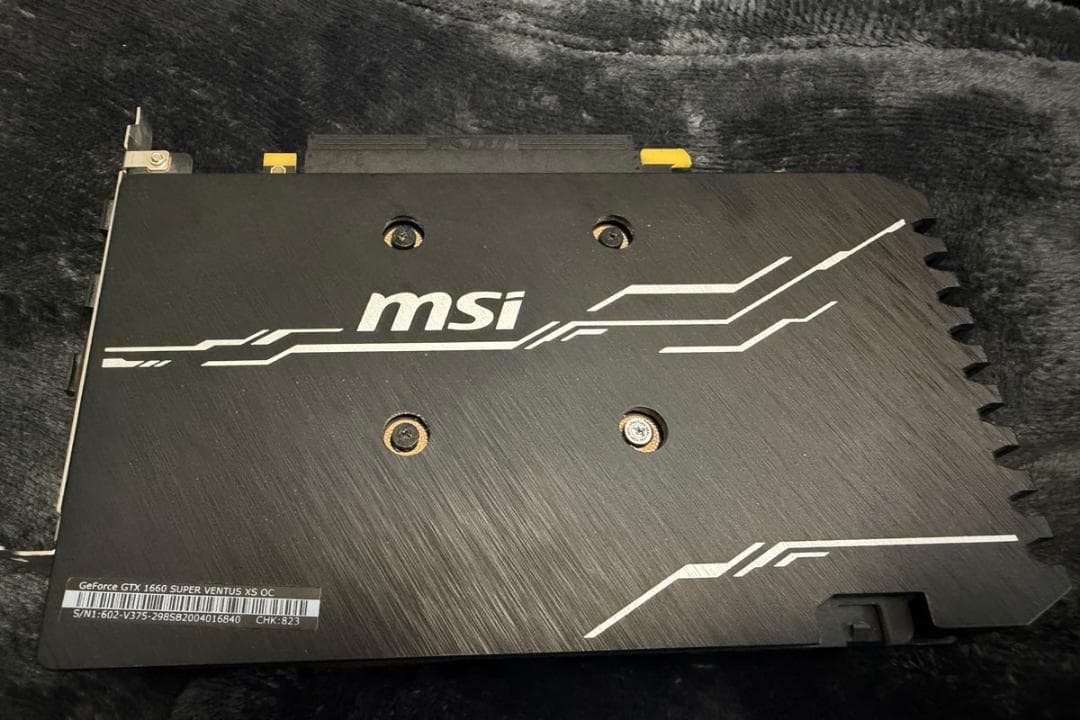 【美品・メンテ済】MSI GTX 1660 SUPER VENTUS XS OC