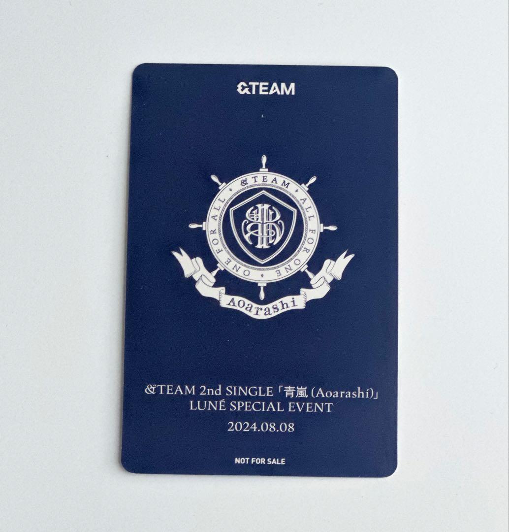 HARUA ハルア ● 青嵐 showcase LUNÉイベ特典