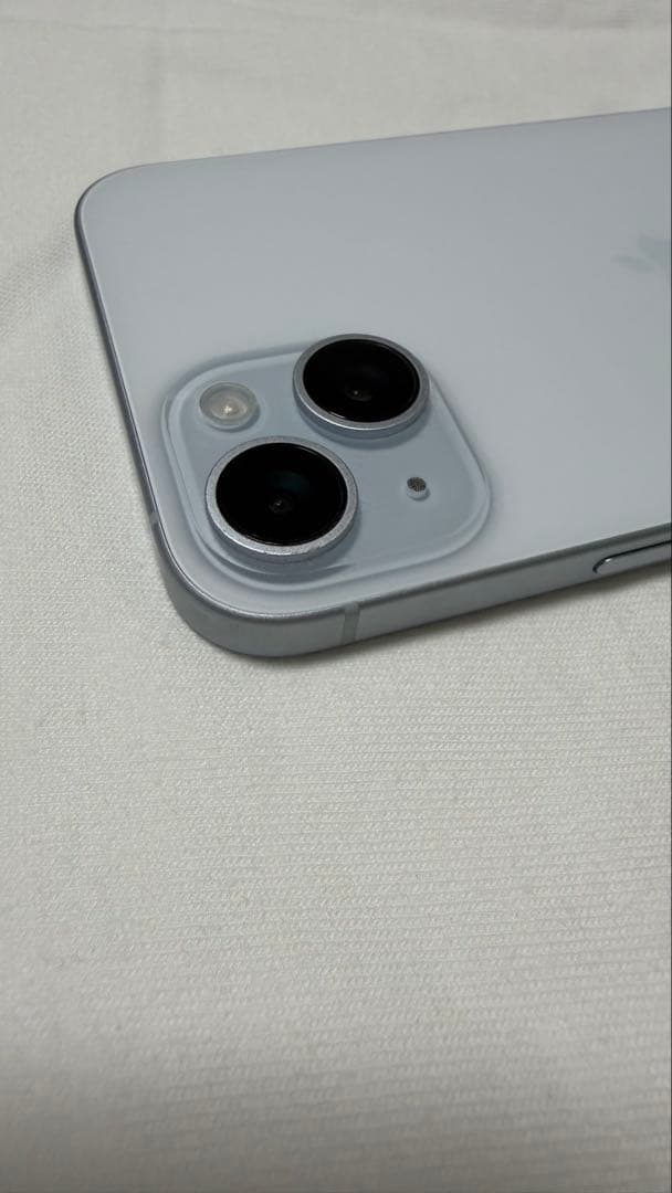 iPhone 15 Plus 128GB ブルー ガラスフィルム1枚付き