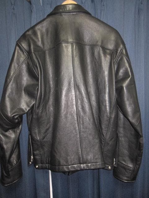 ジャケット・アウター NEIGHBORHOOD LEATHER PM JACKET L BLACK