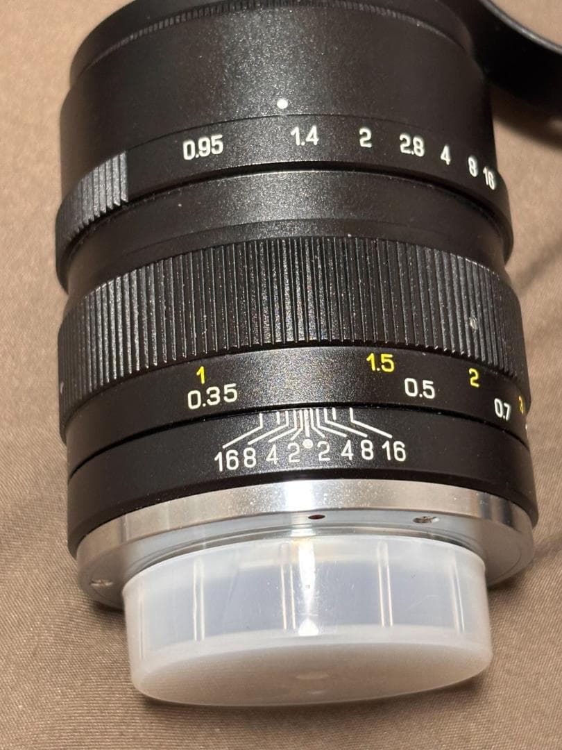 中一光学 Xマウント マニュアル 35mm F0.95 フィルター+フード付き