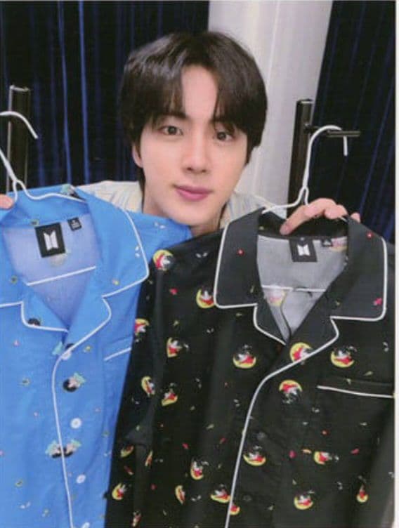 最終価格BTS JIN ブルーパジャマ　青　Good Dayパジャマ