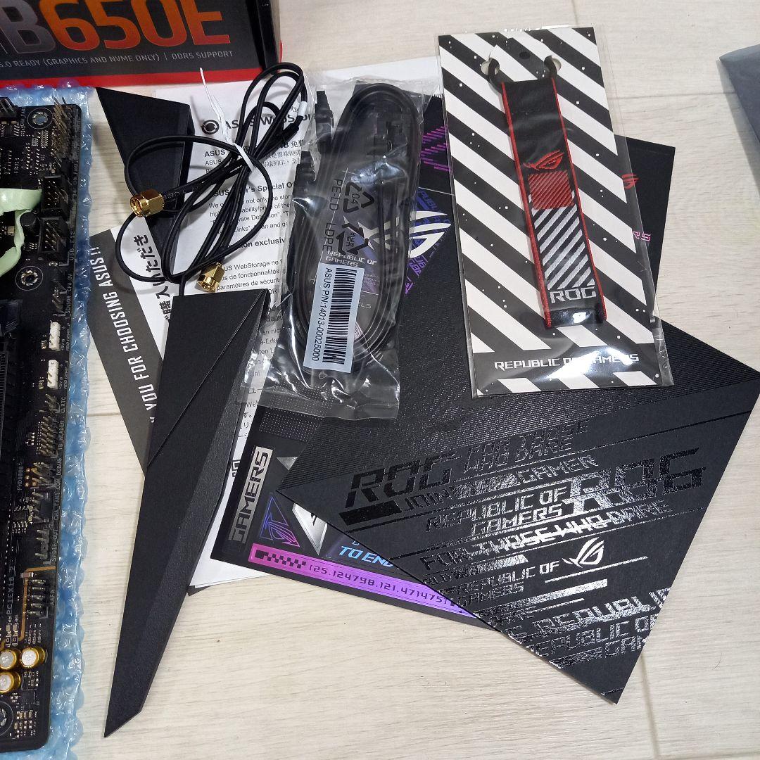 ASUS マザボ ROG STRIX B650E-F GAMING WIFI