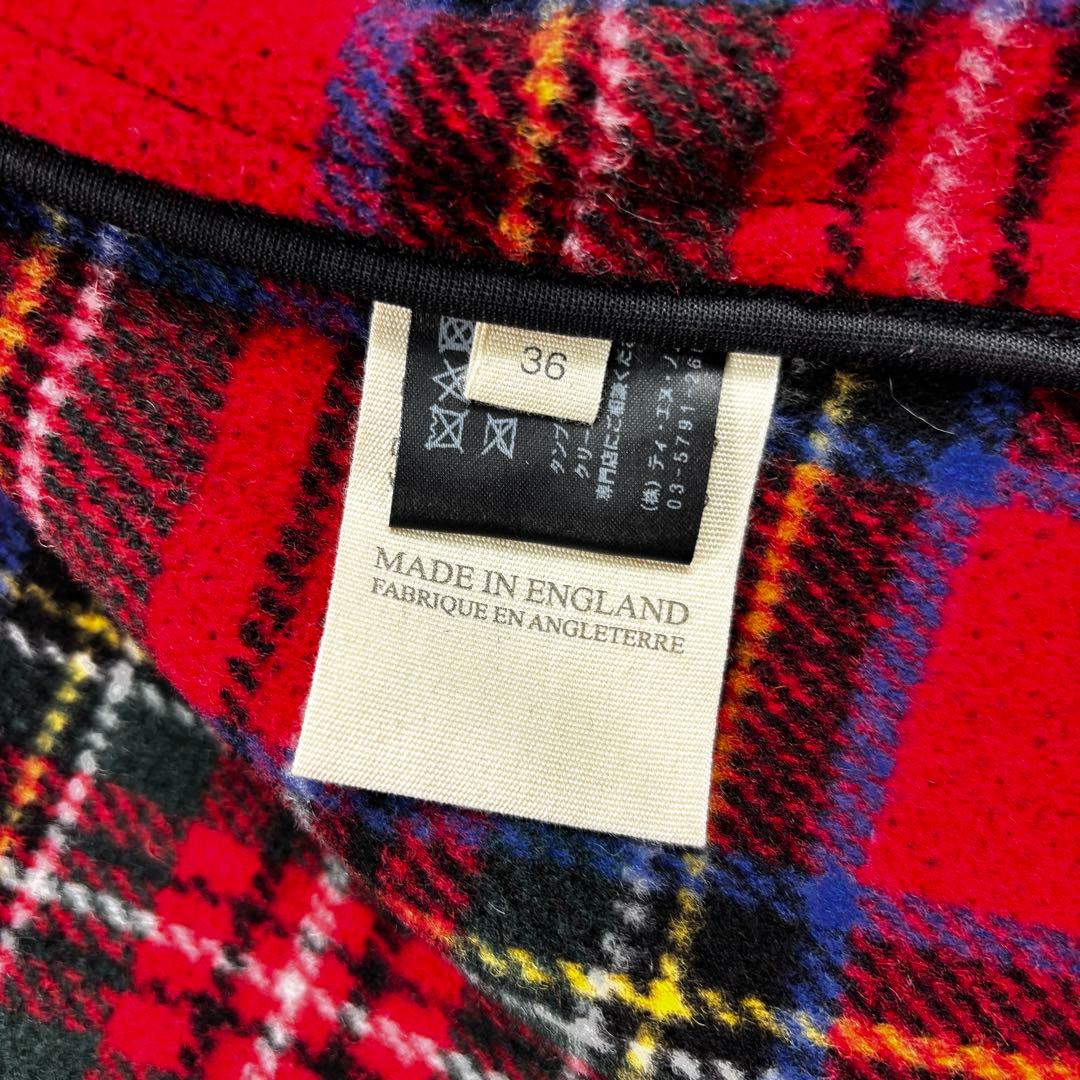 ロンドントラディション ダッフルコート ネイビー 紺 36 替えトグル付き