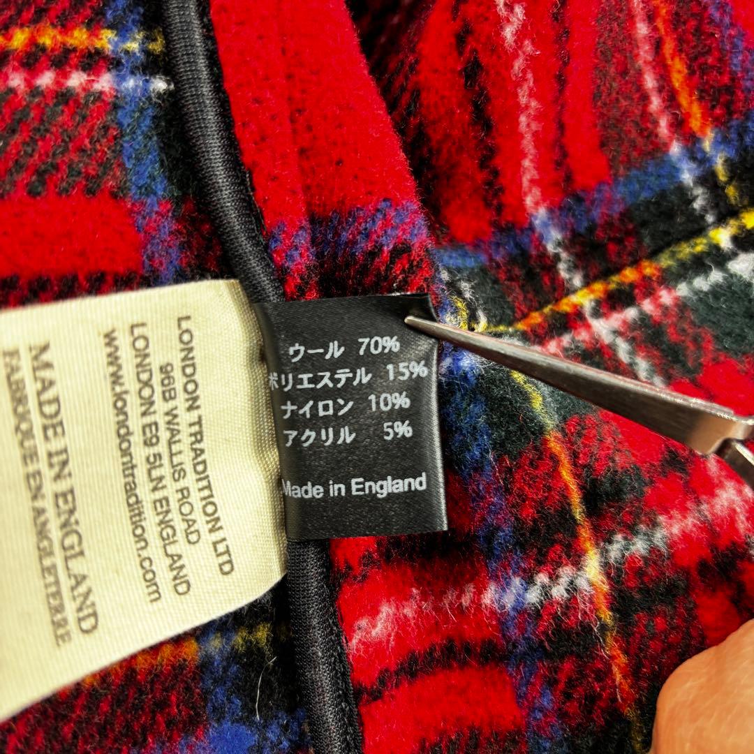 ロンドントラディション ダッフルコート ネイビー 紺 36 替えトグル付き