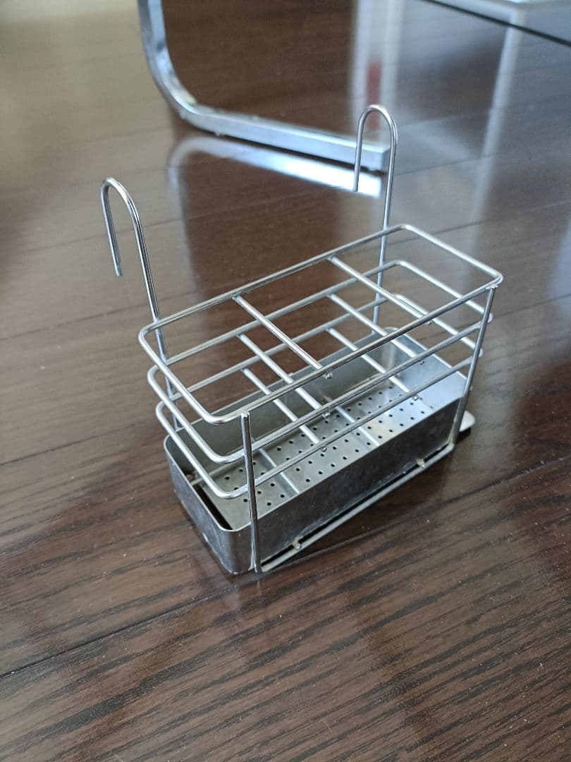 Dinos　伸長式シンク上ステンレス水切り１段（幅84～104cm）