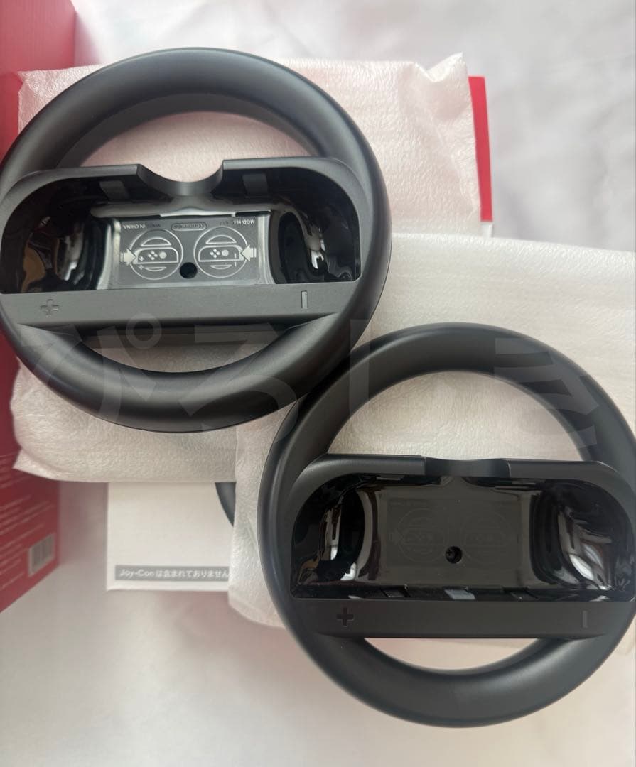 任天堂 Switch本体 有機ELモデルJoy-Con ハンドル 2個セット付き