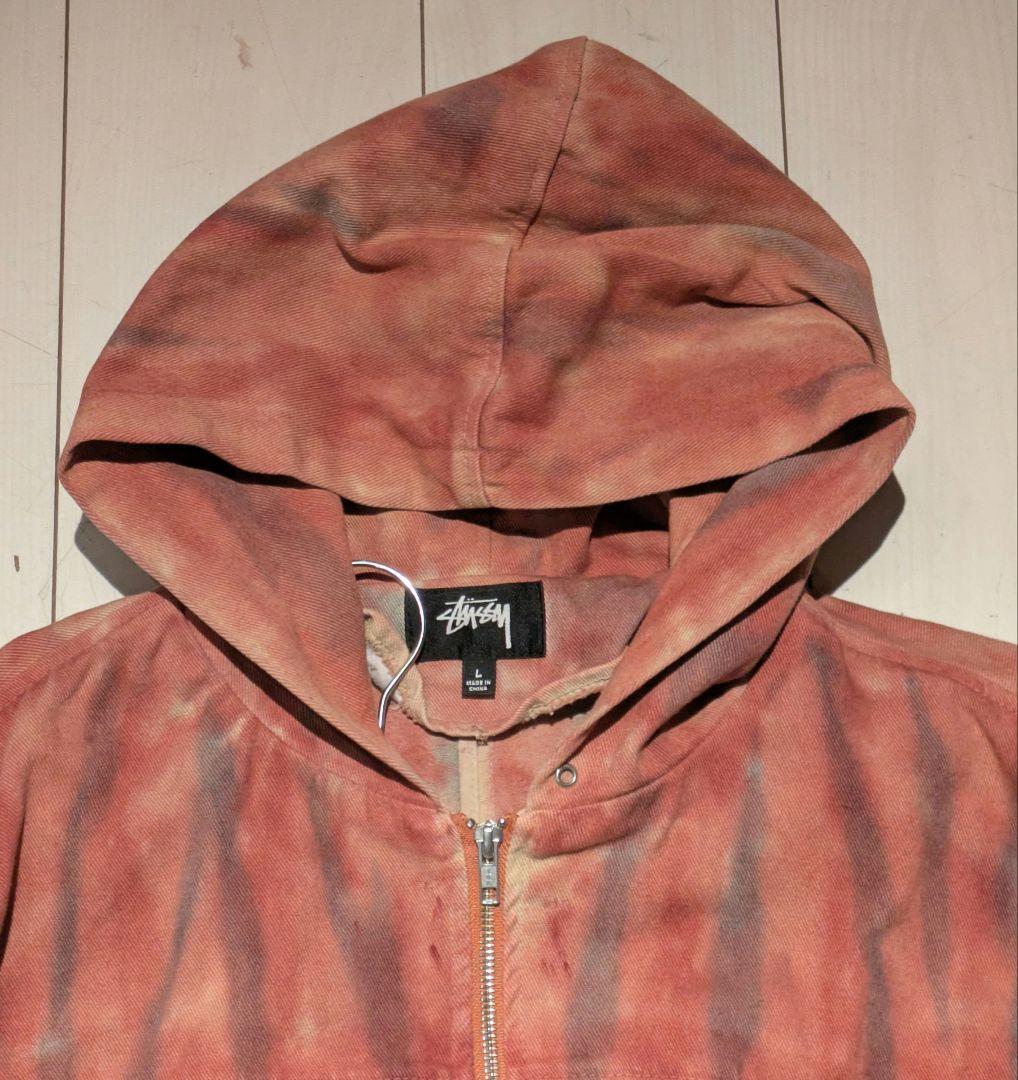 メンズ　長袖　ブルゾン　DYEDWORK JACKET By STUSSY