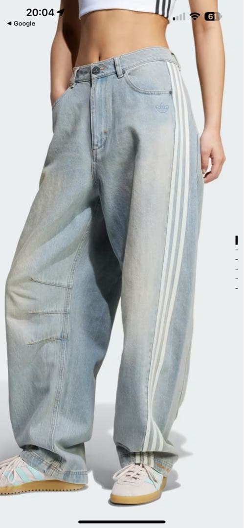 adidas adilenium シーズン3 バナナフィット　デニム　28