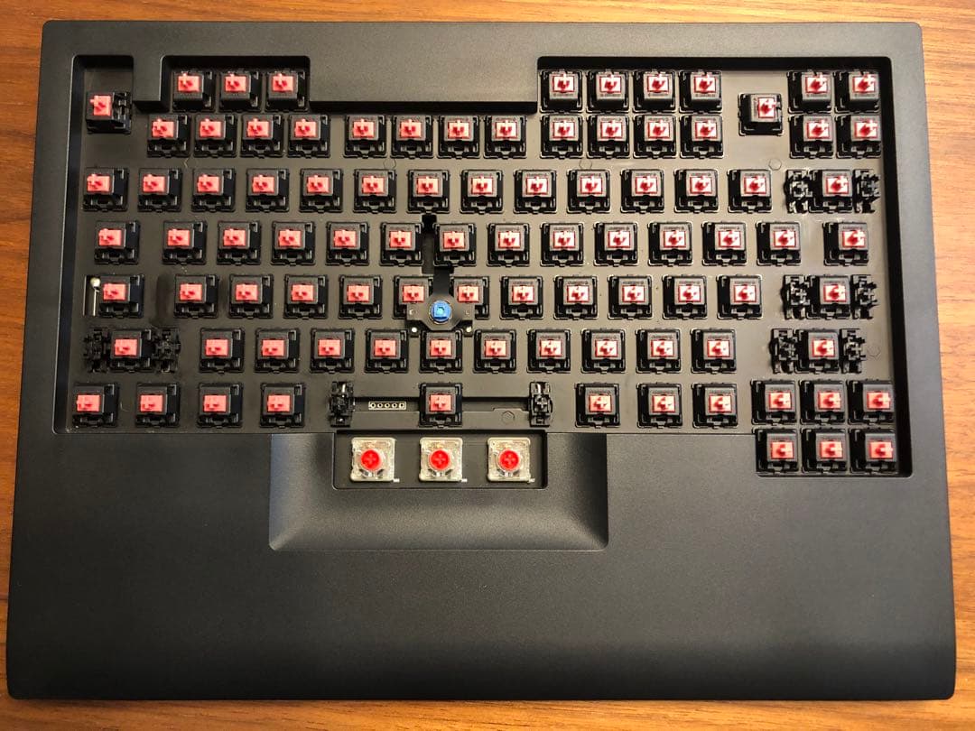 TEX SHINOBI キーボード US配列 静音赤軸