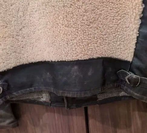 M*様 RRL シアリングレザーモトジャケットグリズリージャケット