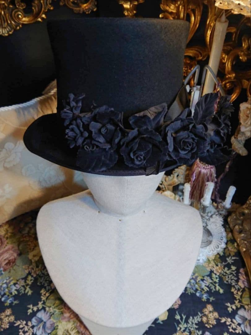 【完全処分☆】ヴィクトリアンメイデン 初期 ローズ シルクハット 未使用