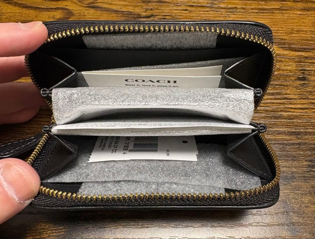 美品　COACH コーチ　カードケース　ケース　財布