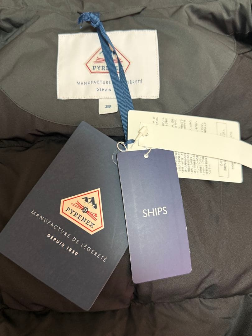 くうま【新品タグ付】SHIPS 別注　ピレネックス　エローラ　ブラック38