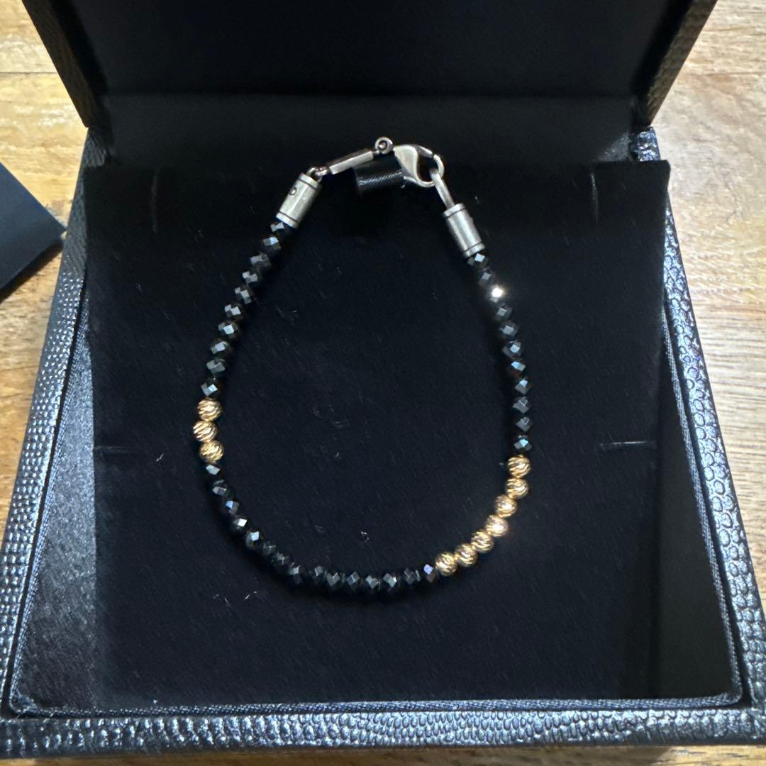 SJX K18 SV925 GOLD GLITTER ブレスレット