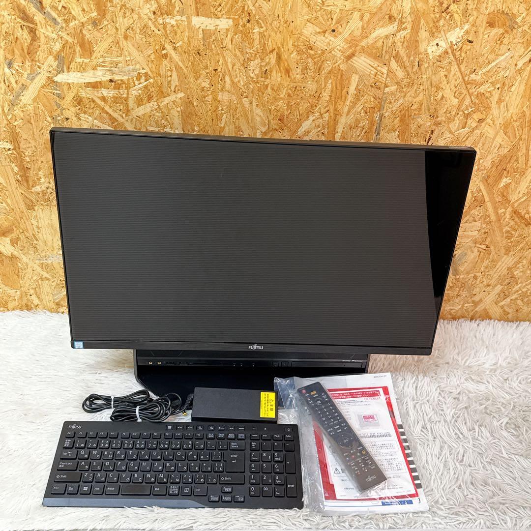 富士通一体型PC FH90/A3/i7-6700HQ/8GB/3TB 27インチ