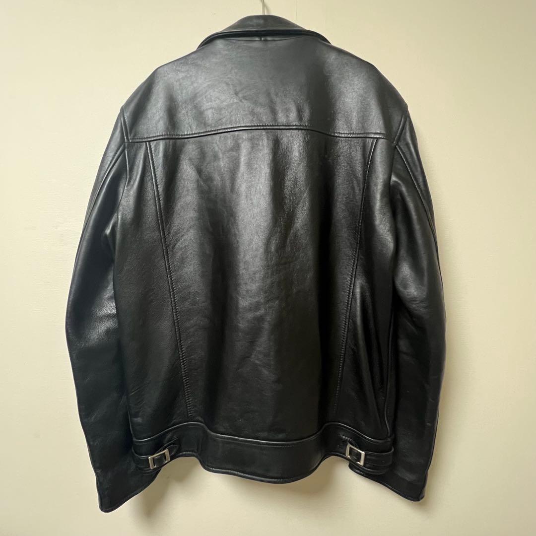 【美品】COVERNAT 本革 シープスキン レザージャケット L ライダース